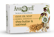 Aphrodite Pure Olijfolie Scrubzeep Shea Butter &amp; Havermout