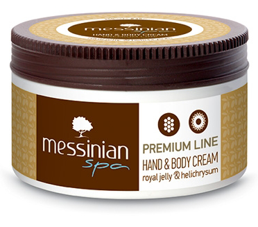 Messinian Spa Gouden Glitter Hand &amp; Bodycr&egrave;me