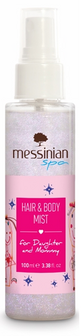 Messinian Spa Hair &amp; Body Mist Silver Glitter (3+)