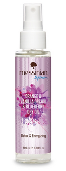 Messinian Spa Dry Oil Sinaasappel, Vanille &amp; Bosbes