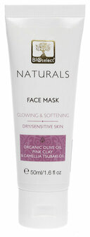 BIOselect Face Mask Glowing &amp; Softening (droge/gevoelige huid)