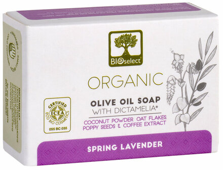 BIOselect Biologische Exfoli&euml;rende Scrubzeep (Spring Lavender)