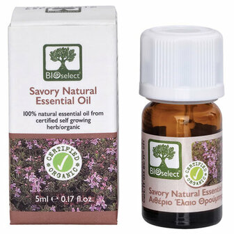 BIOselect Biologische Essenti&euml;le Olie Winter Savory (Bonenkruid)