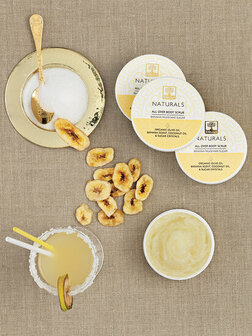 BIOselect All Over Body Scrub Banana Milkshake