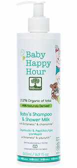 BIOselect Biologische Baby Shampoo &amp; Shower Milk XL (500ml)