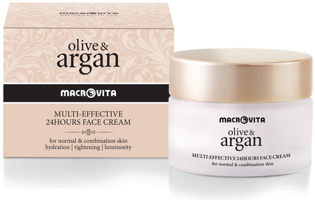 Olive &amp; Argan Gezichtscr&egrave;me (normale huid)