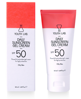Youth Lab Daily Sunscreen Gel-Cream SPF50 (vette huid)
