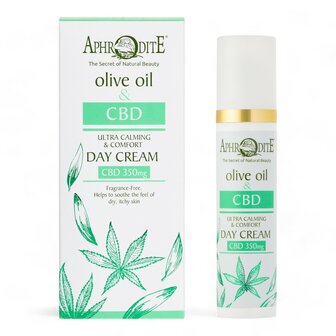 Aphrodite Ultra Calming &amp; Comfort CBD Day Cream