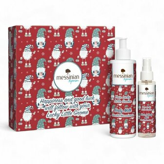 Messinian Spa Lucky Little Gnome Christmas Gift Set