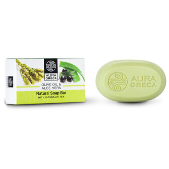 Aura Greca Pure Olijfoliezeep Griekse Bergthee