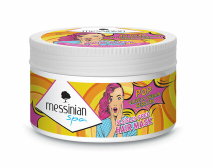 Messinian Spa Olive &amp; Vegan Keratin Hair Mask