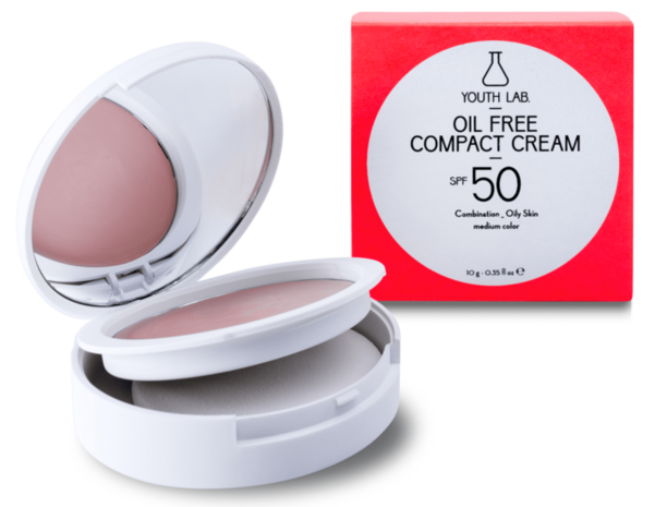 Youth Lab Compact Cream Powder SPF50 (medium tint)