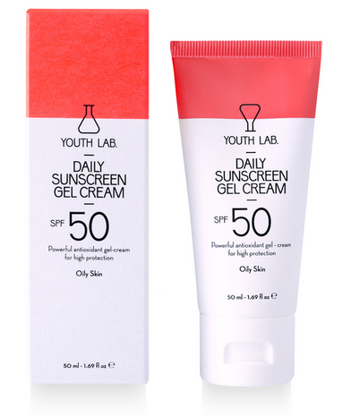 Youth Lab Daily Sunscreen Gel-Cream SPF50 (vette huid)