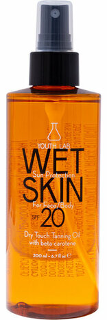 Youth Lab Wet Skin Sun Protection Tanning Oil SPF20
